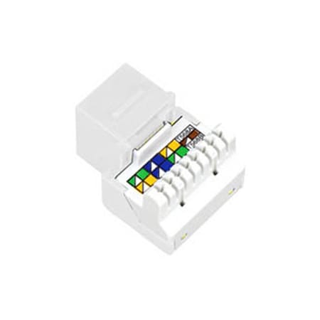 Allen Tel Cat 5e Jack Module, White AT55-15